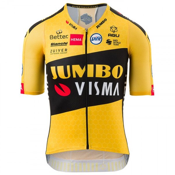 Nadruk roterend Evolueren Team Jumbo-Visma nieuwe kleding 2020 kopen: fiets kleding Tom Dumoulin,  Groenewegen, Roglic - Shop WielrennenAmsterdam.nl
